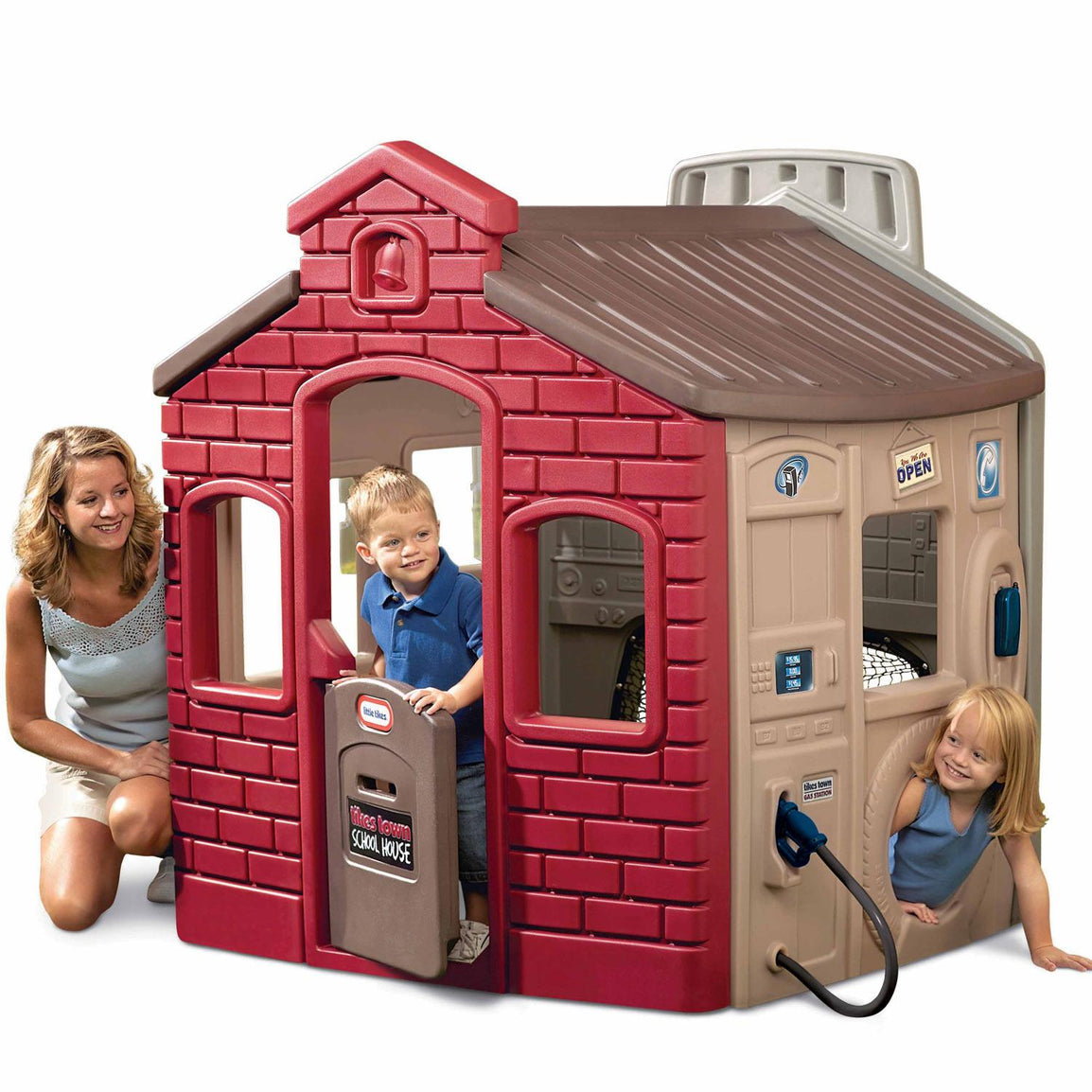 Endless Adventures Tikes Town Playhouse is perfect for the backyard