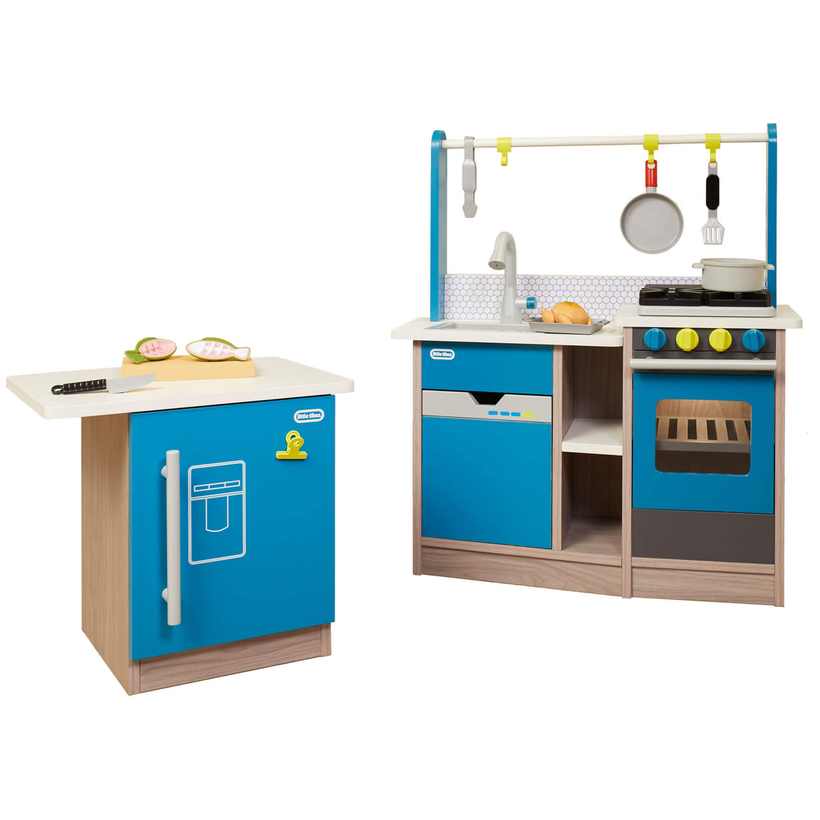 Real Wood Kitchen with Island - Official Little Tikes Website