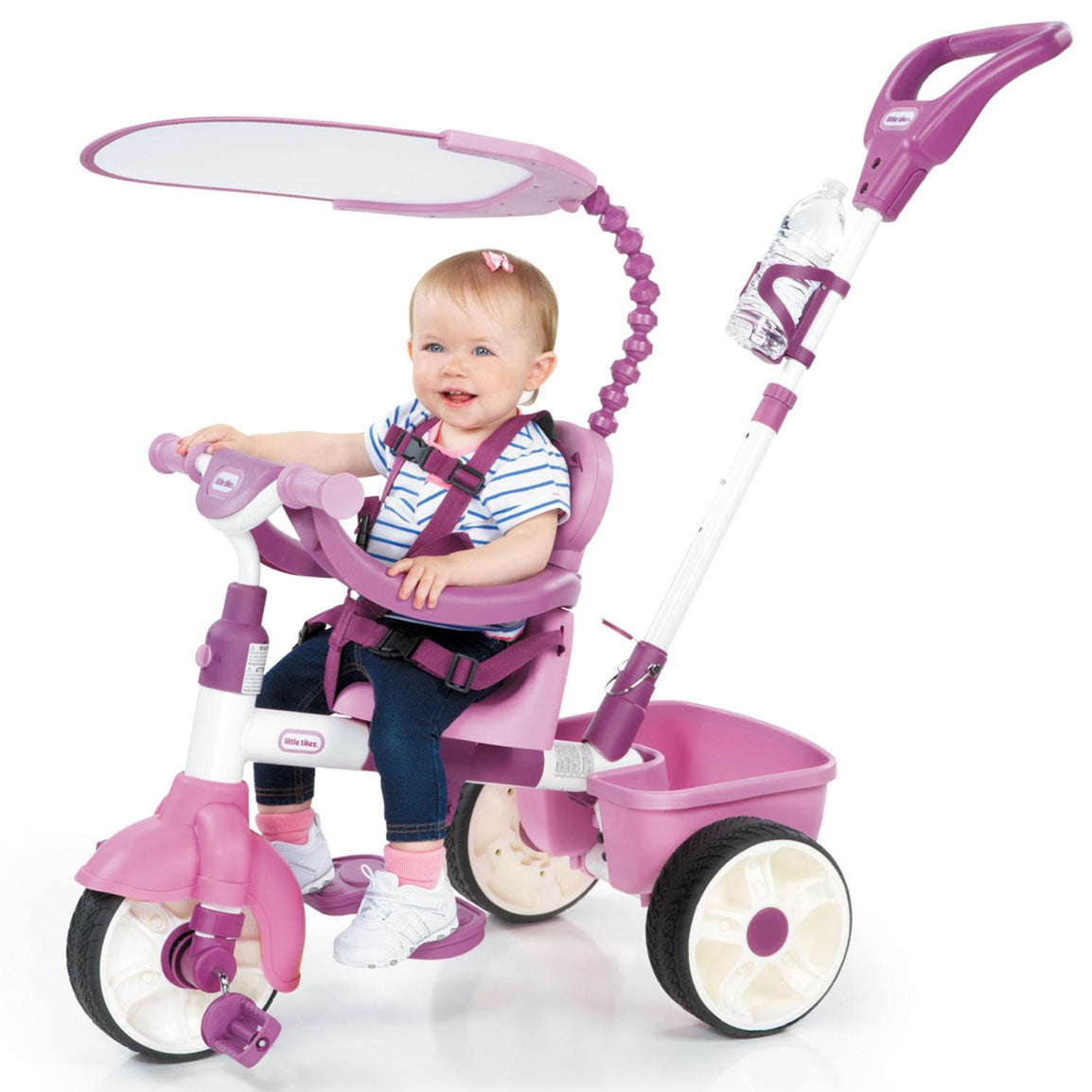 4-in-1 Basic Edition Trike - Pink - Official Little Tikes Website