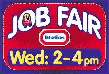 Job Fair March 15th at Little Tikes Company