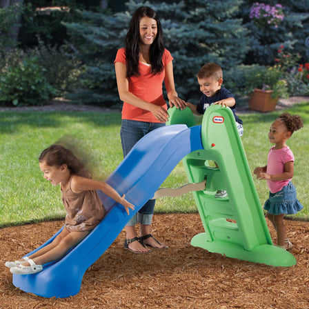 Monleelnom Kids Foldable Slide - Indoor Outdoor Play Slide For Toddlers & Children