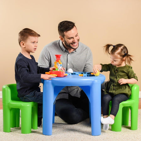 Bright 'n Bold™ Table & Chairs Set - 
The perfect size for toddlers to eat, read books, color, arts and crafts, and more.