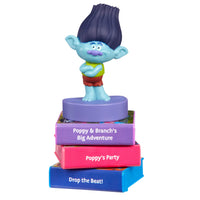 Troll figure on stack of books