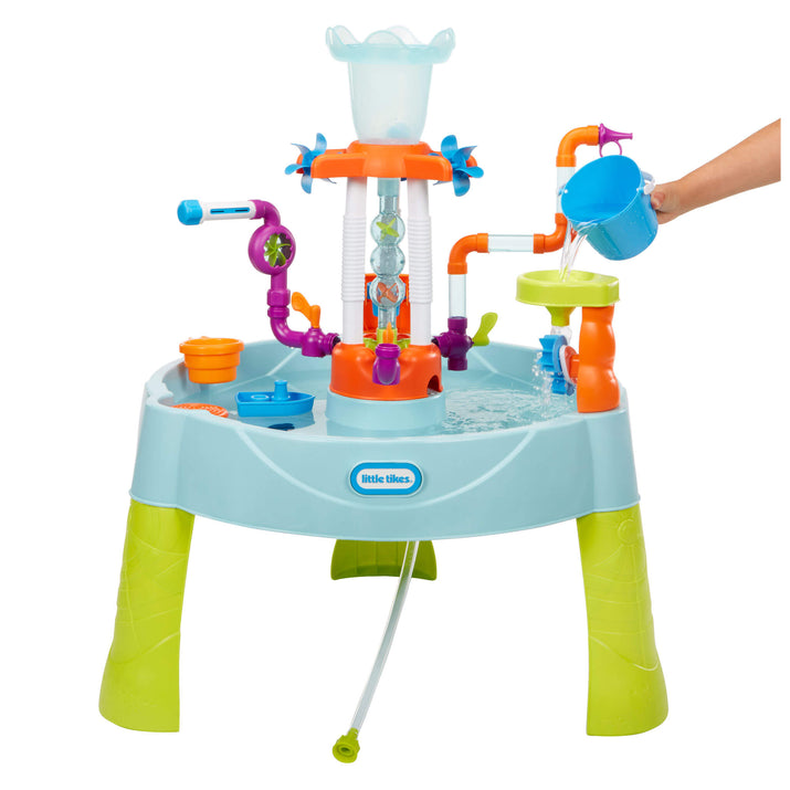 Water Fun Racing Water Table Little Tikes Flowin' Fun Water Table – Interactive Water Playset ...