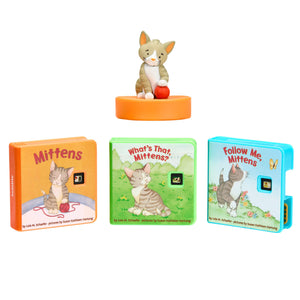 Three stories and cat character