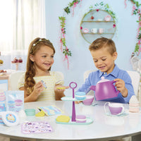 Kids have a Tea Party