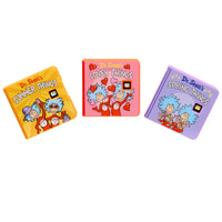 Three small books titled 'Summer Things', 'Lovey Things', and 'Spring Things' by Dr. Seuss on a white background.