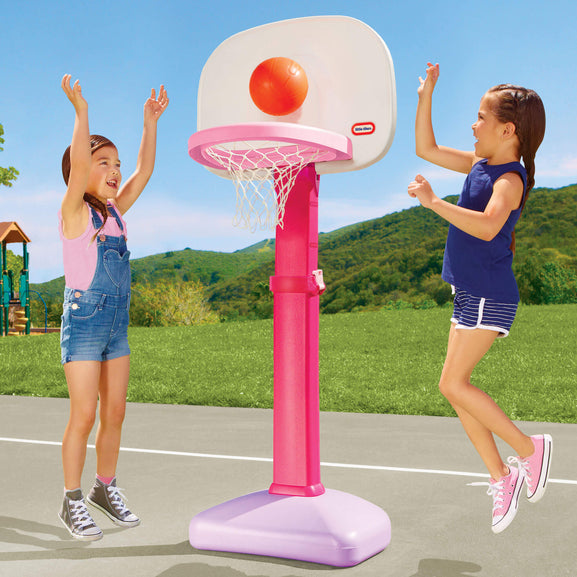 Little Tikes Pink Basketball Hoopnull