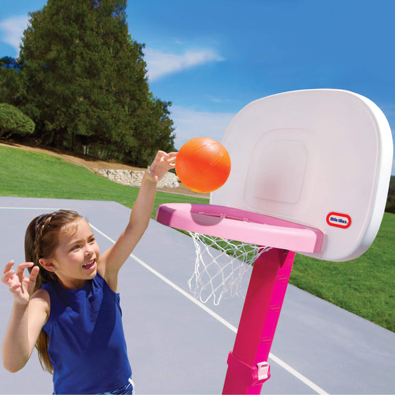 Little Tikes Pink Basketball Hoopnull