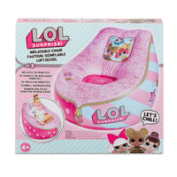 LOL Surprise inflatable chair packaging on a white background