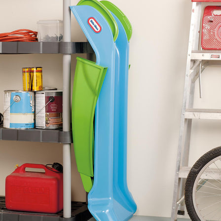 First Slide™ - Blue/Green - 
Steps remove easily for compact storage