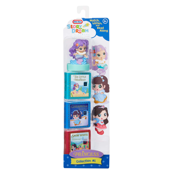 Packaged children's book set with Princess themes on a white background
