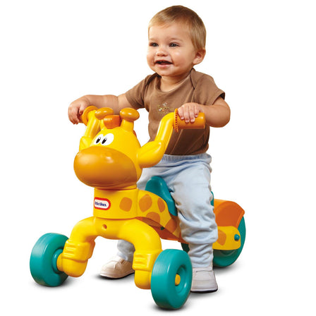 Go & Grow™ Lil' Rollin Giraffe - 
Giraffe ride-on will help promote gross motor skills, active play and balance