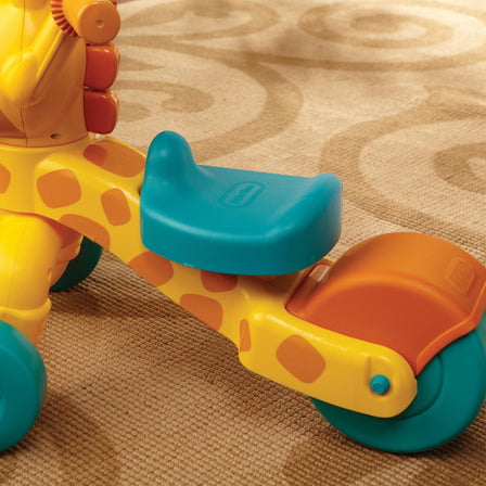 Go & Grow™ Lil' Rollin Giraffe - 
Seat is adjustable as your child grows