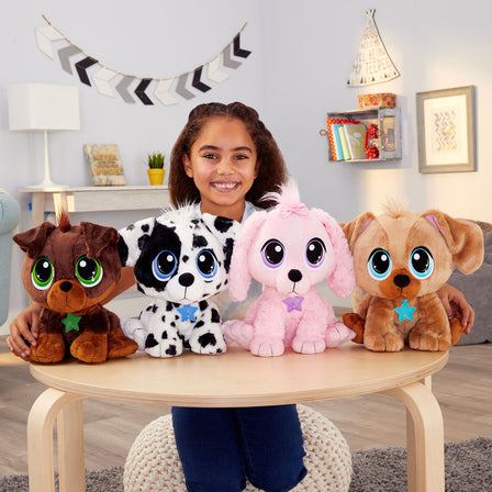 Rescue Tales™ Adoptable Pets - Poodle - 
4 breeds to choose from: Pink Poodle, Dalmatian, Rottweiler & Golden Retriever