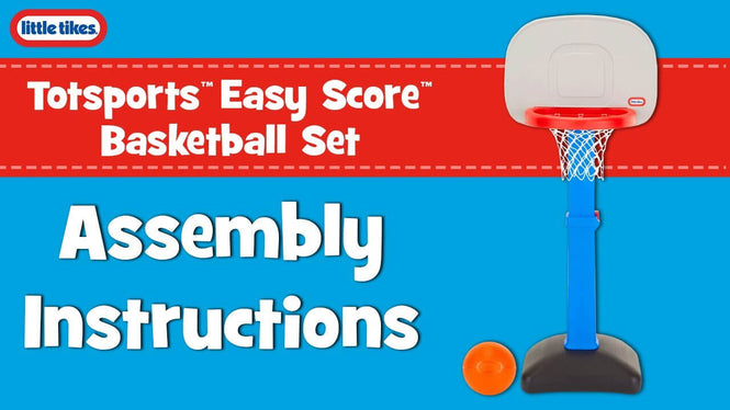 Kids Sports - TotSports Easy Score Basketball Hoop | Little Tikes