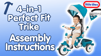 Little tikes deals smart trike instructions