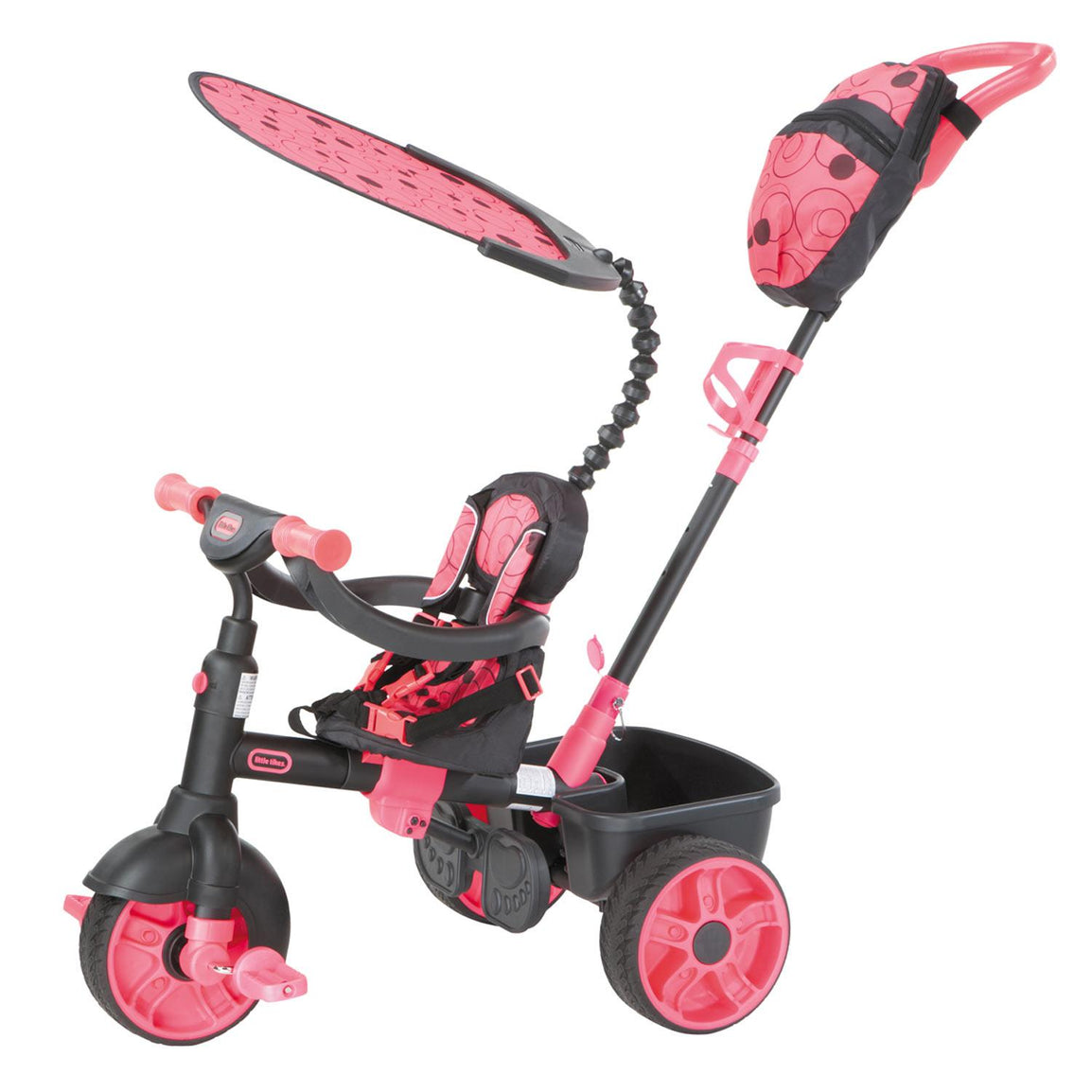 4-in-1 Trike Deluxe Edition - Neon Pink - Official Little Tikes Website