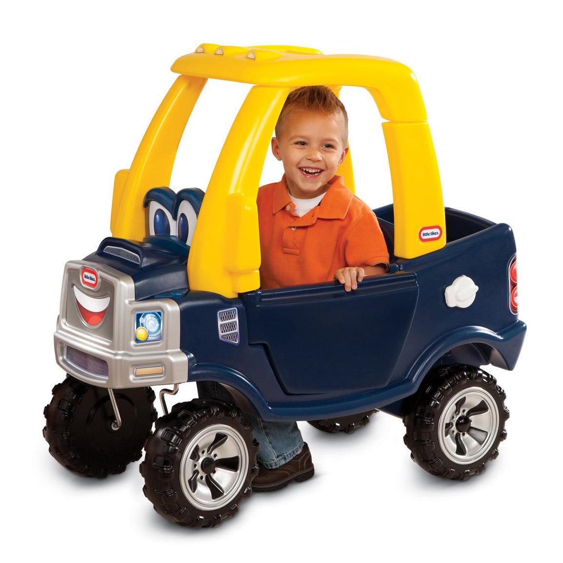 Roomy pickup truck is perfect for kids!