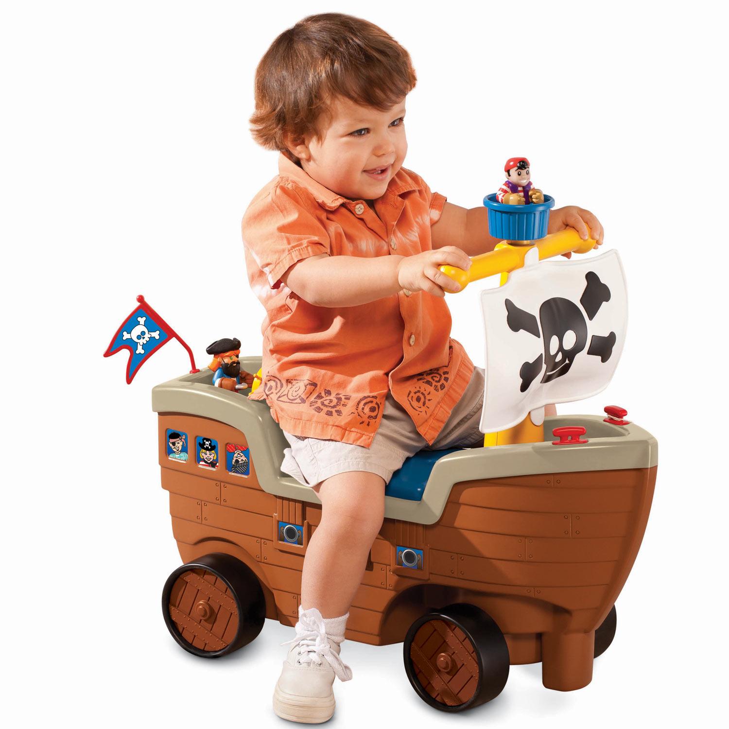 Pirate Ship kids toy - Play 'n Scoot Pirate Ship