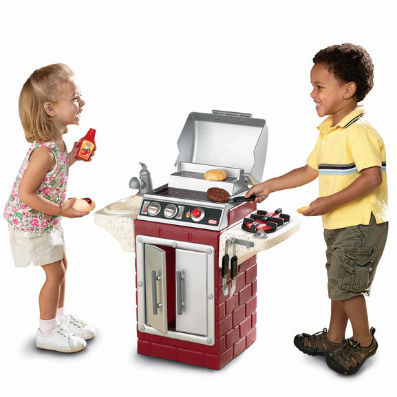 Deluxe Grill & Pizza Oven Play Set