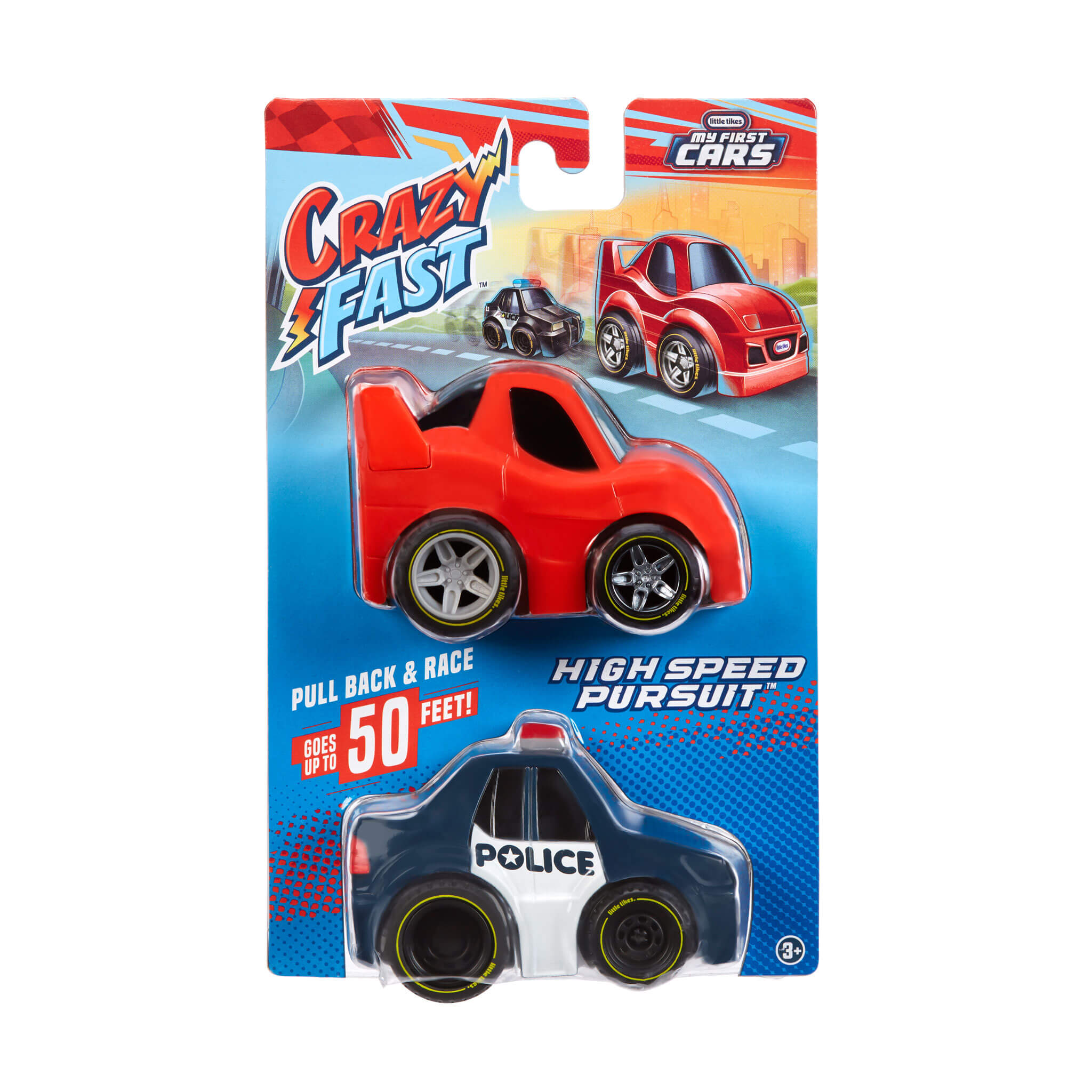 Crazy Fast Cars 2 Pack Series 3 - Race Chasers – Official Little Tikes  Website