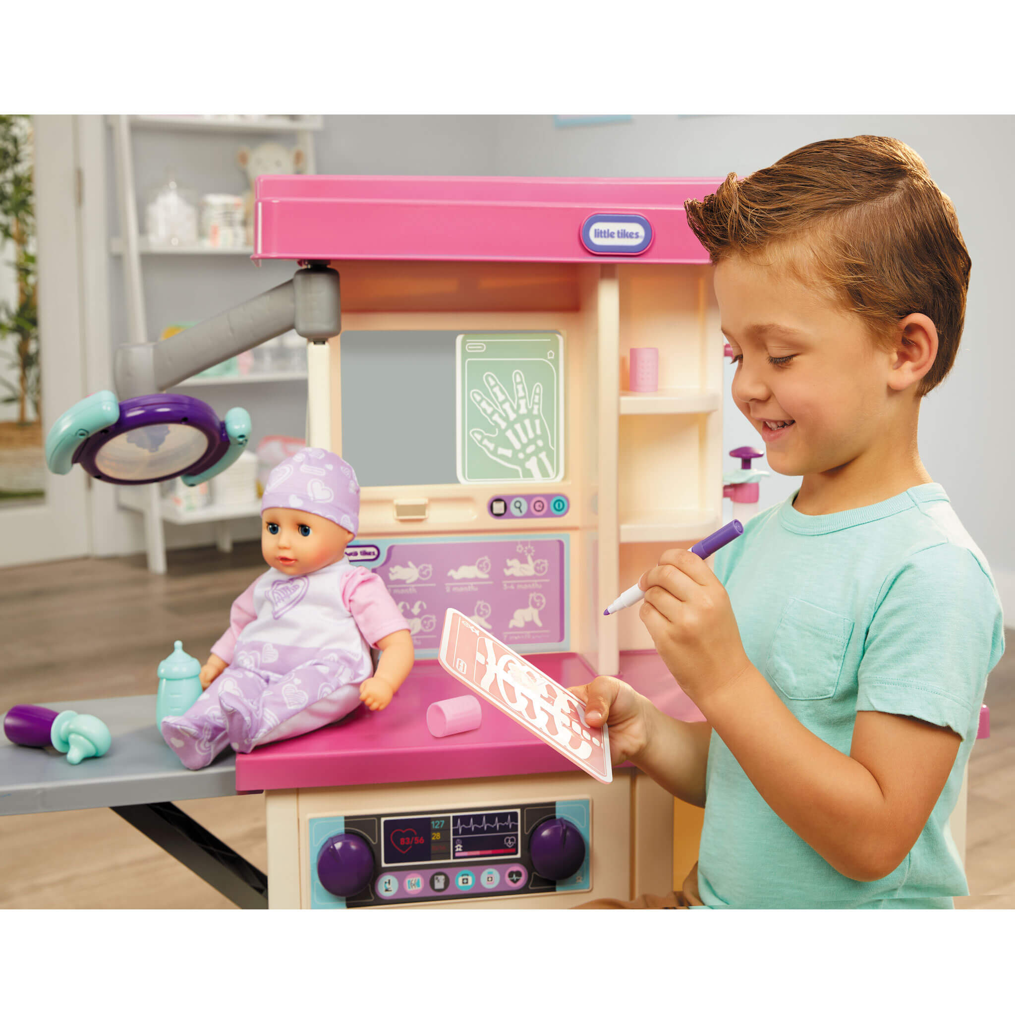 Premier frigo Little Tikes : appareil de jeu réaliste pour les enfants 