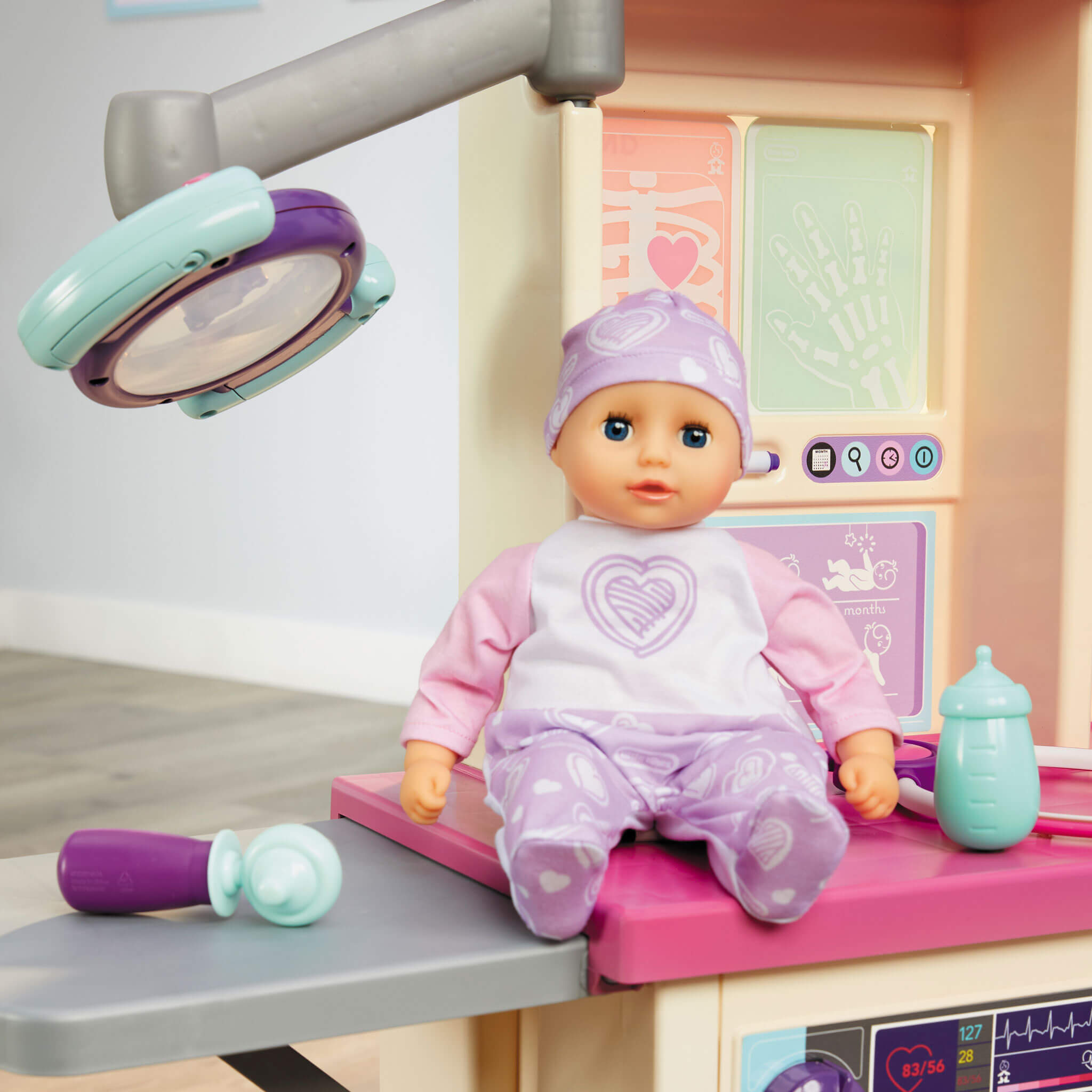 Smoby Baby Nurse Doll Care Center, 23dlg.