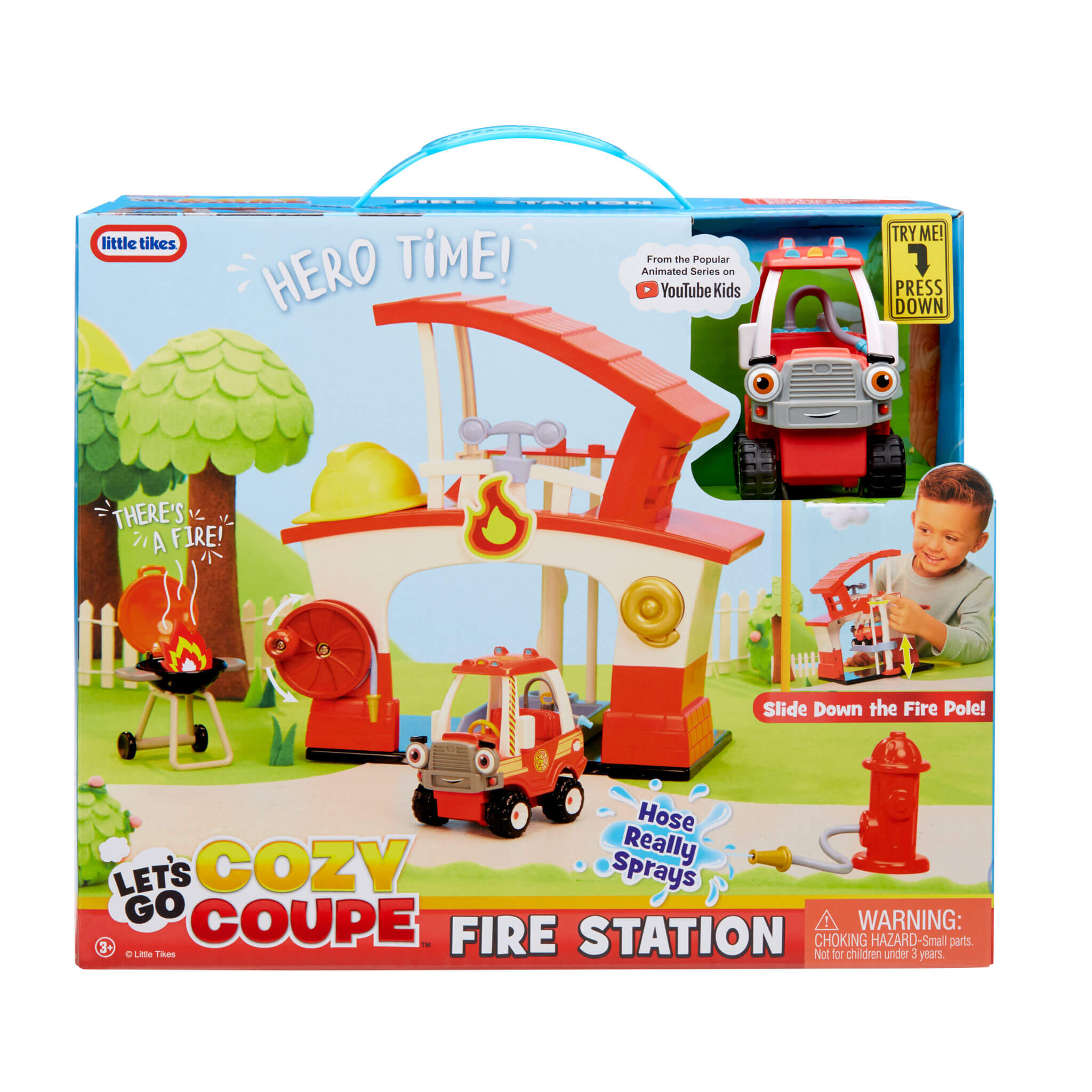 Let's Go Cozy Coupe™ Fire Station - Official Little Tikes