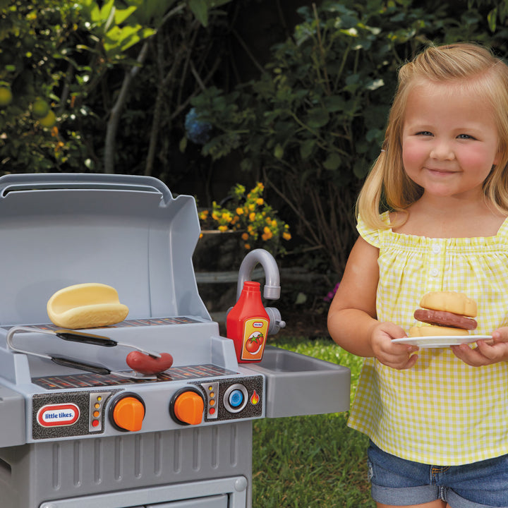 Cook 'n Grow™ BBQ Grill Toy – Toddler Play Grill with Dual Stages for Indoor & Outdoor Play