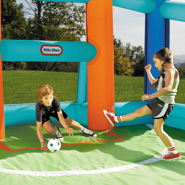 Huge Backyard Soccer Basketball Court Little Tikes Official Huge Backyard Soccer Basketball Court Little Tikes Official