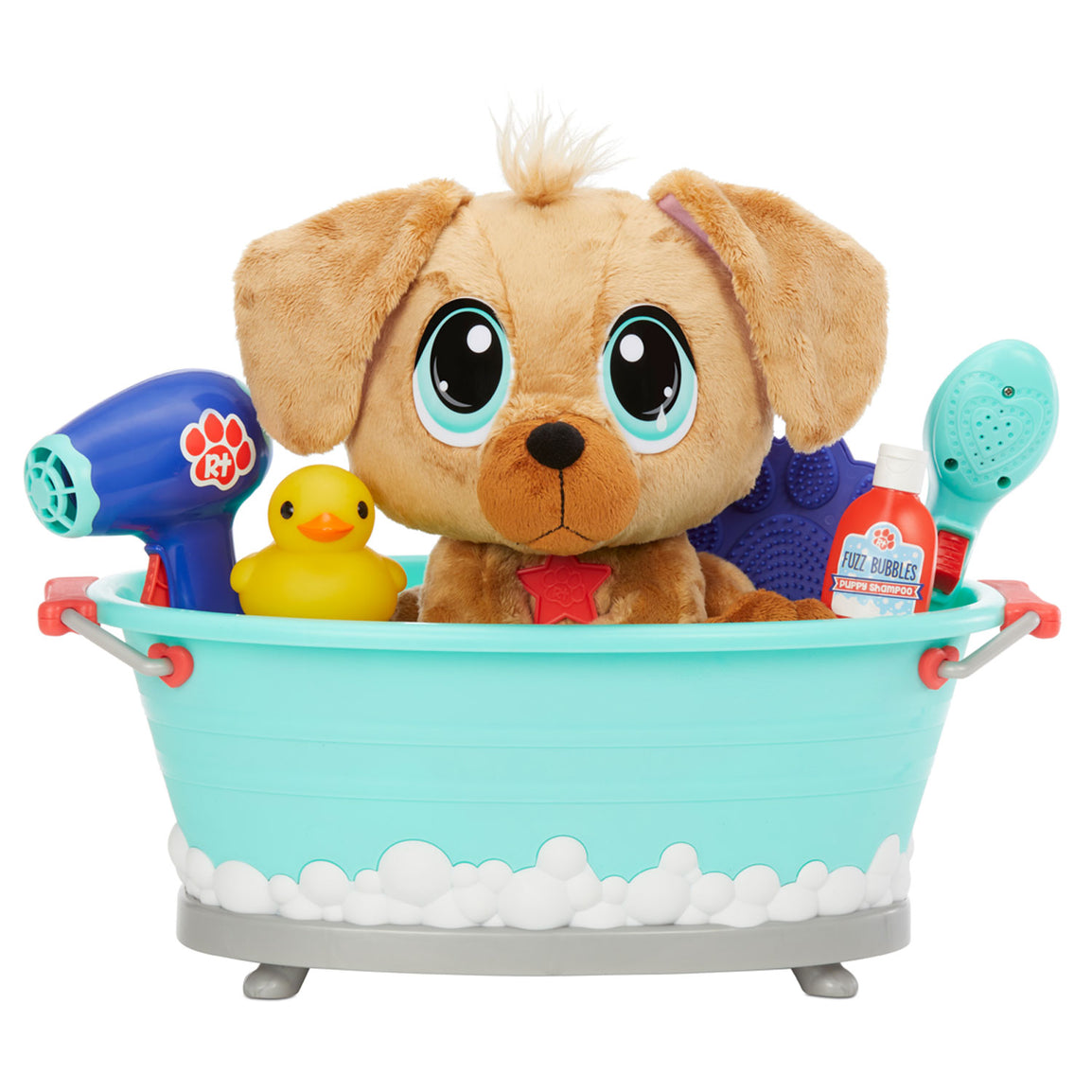 Rescue Tales™ Scrub 'n Groom Bathtub - Golden Retriever - Official Little Tikes Website